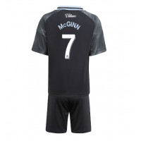 Aston Villa John McGinn #7 Vonkajší Detský futbalový dres 2025-26 Krátky Rukáv (+ trenírky)